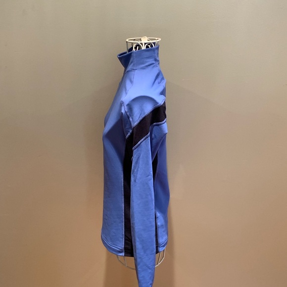 ATIVA Periwinkle/Black Active Turtleneck (small) - Picture 2 of 8